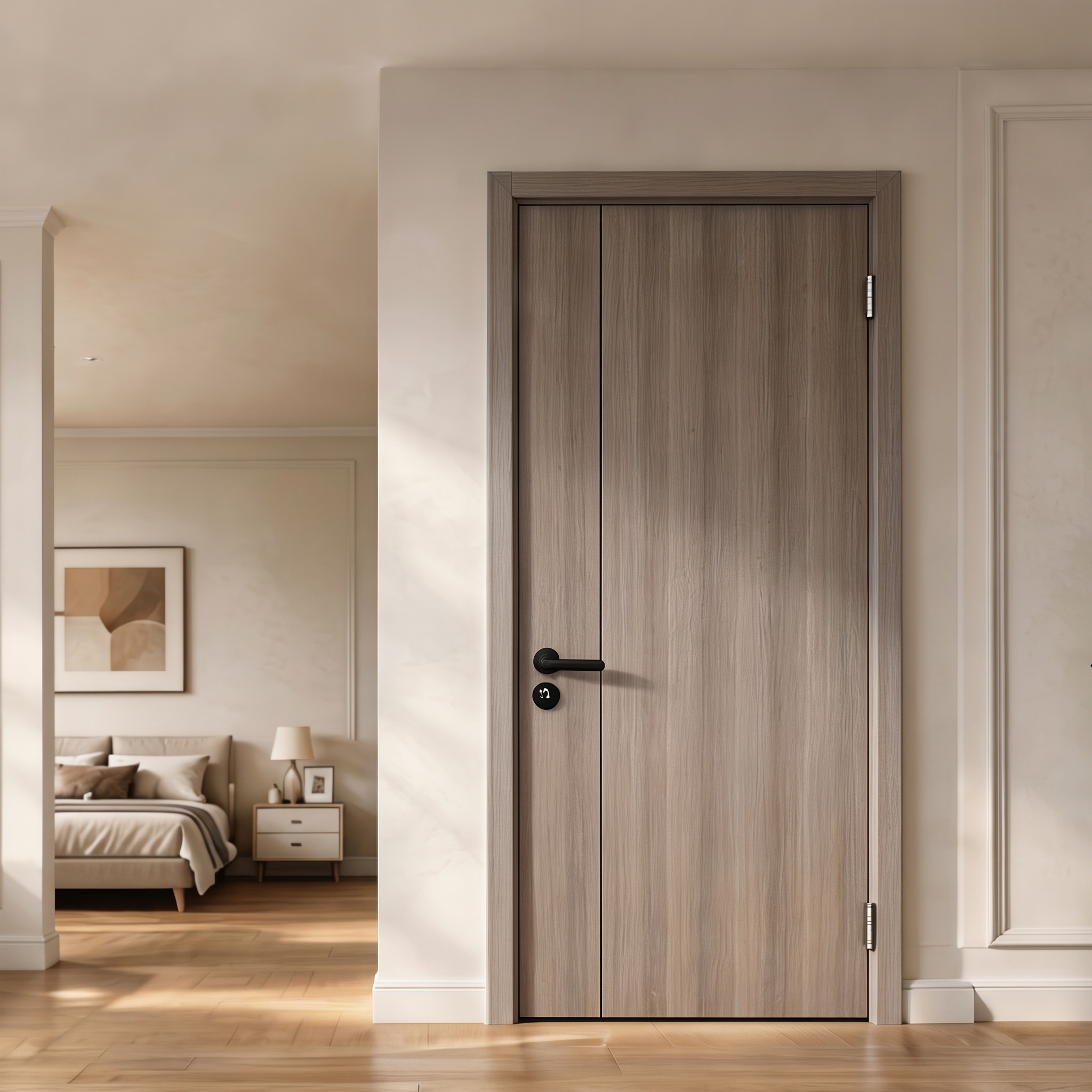 Minimalist Flat Panel Door