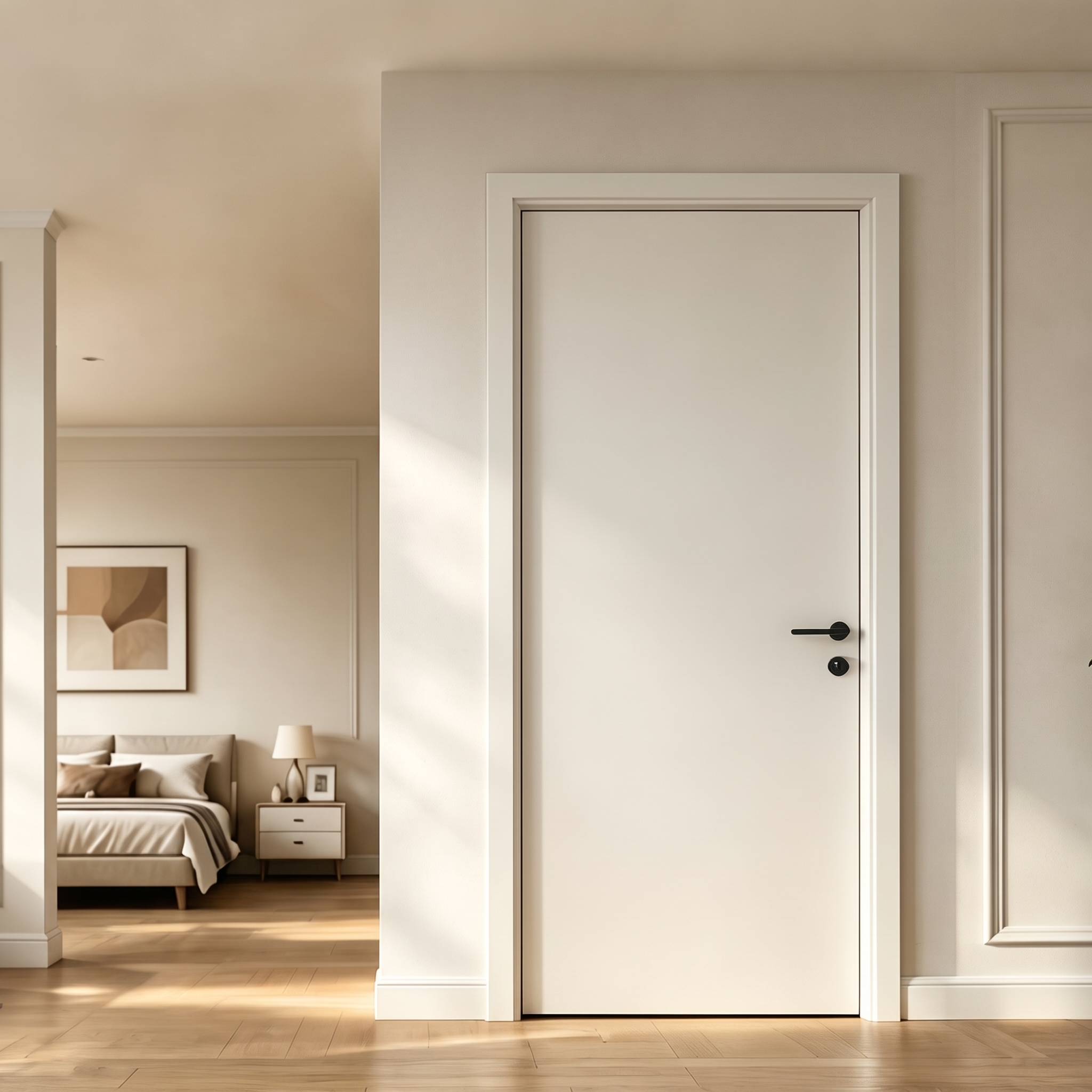 Minimalist Flat Panel Door