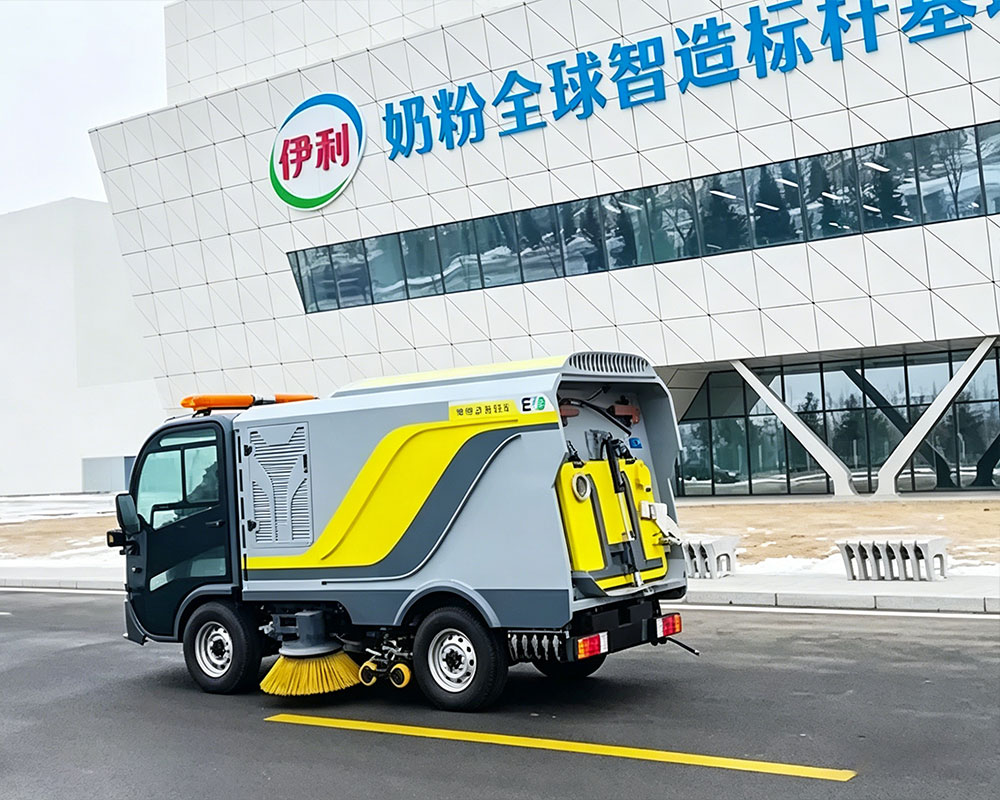 Electric Street Sweeper Entered Yili Factory