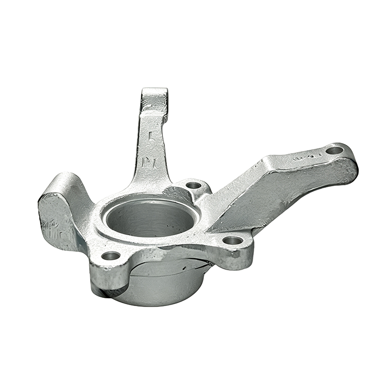 Passenger Vehicle Steering Knuckle and Bracket