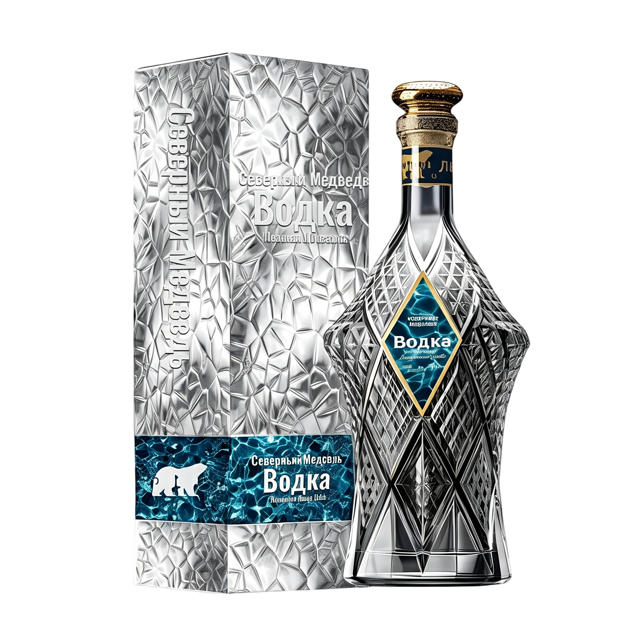 NORTHERN BEAR TSAR ICE SOUL VODKA