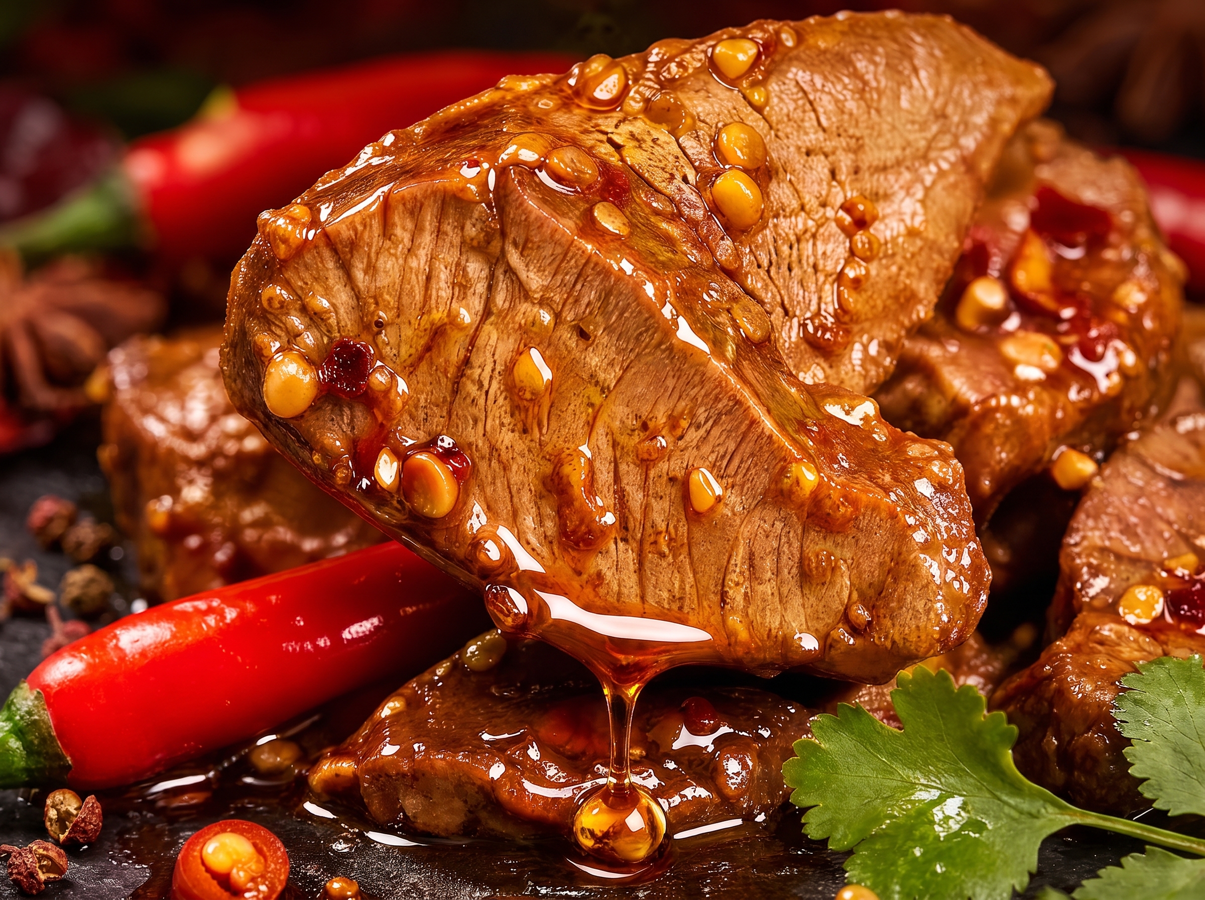 Chilled Beef Shank Salad