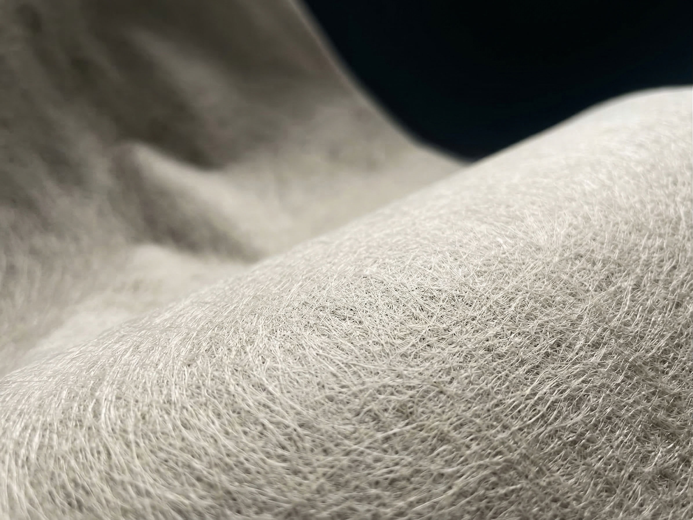 Glass fiber surface mat