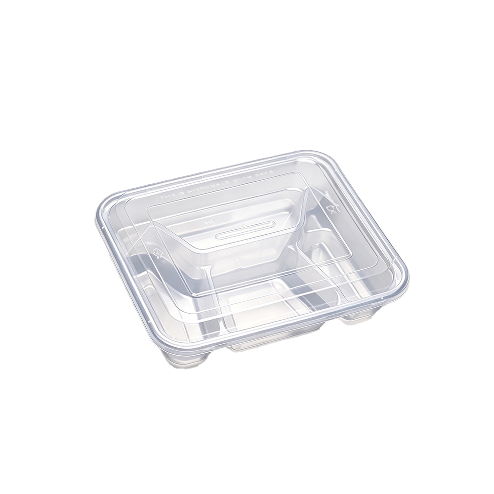 4-Compartment Food Container