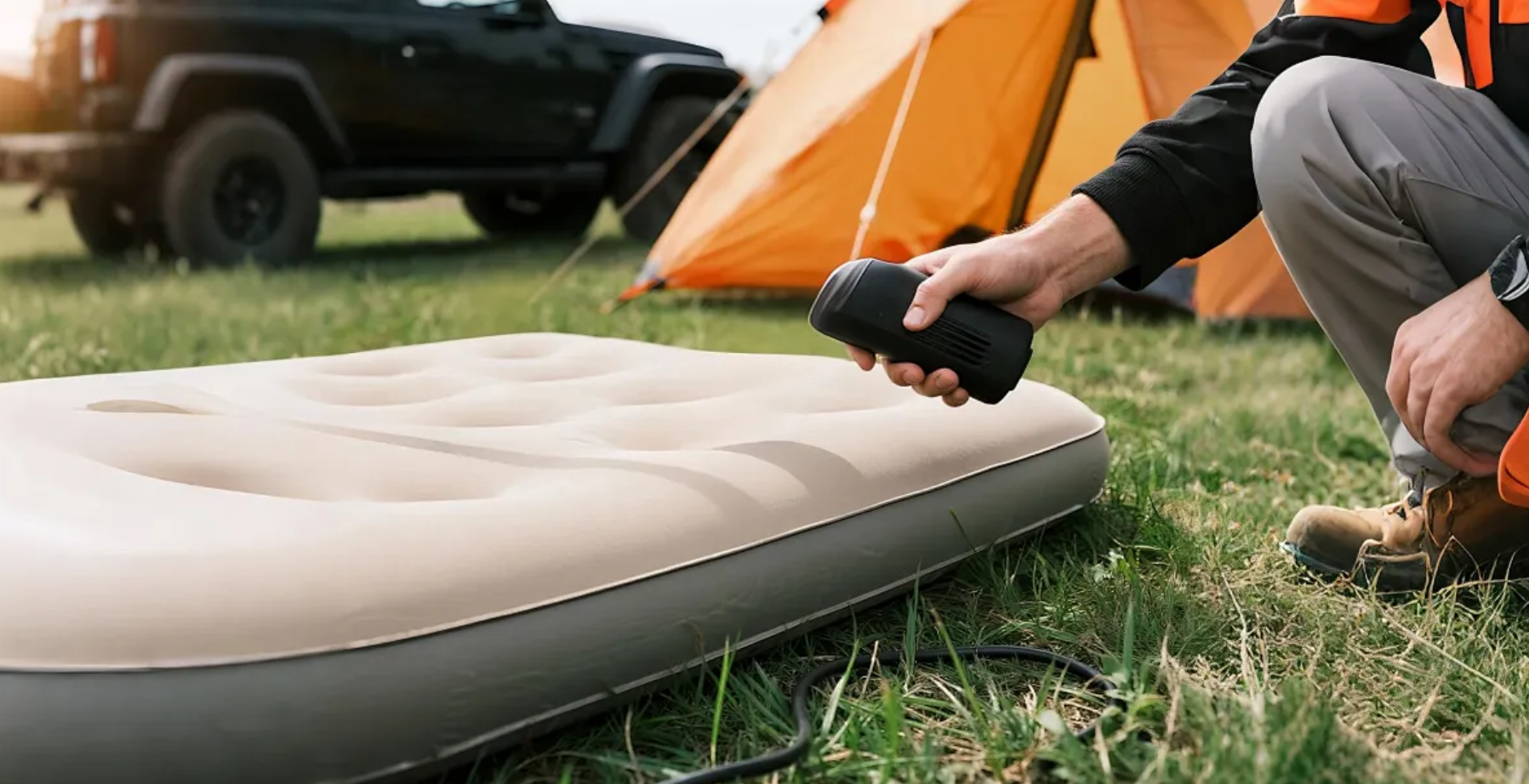 Air Mattress Inflation
