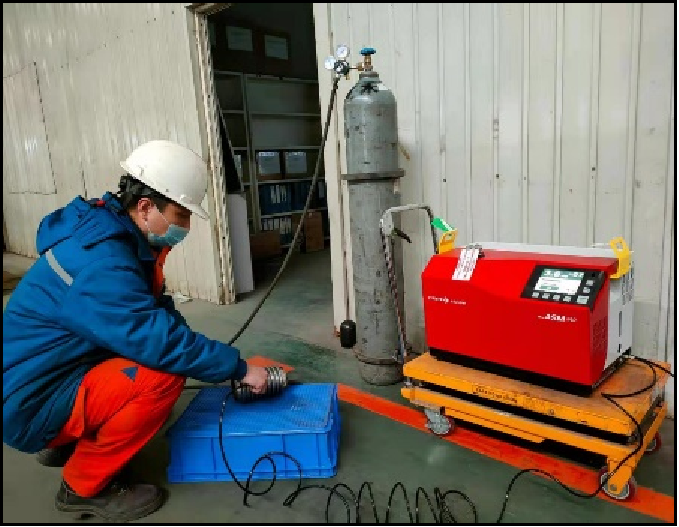 Helium leakage test