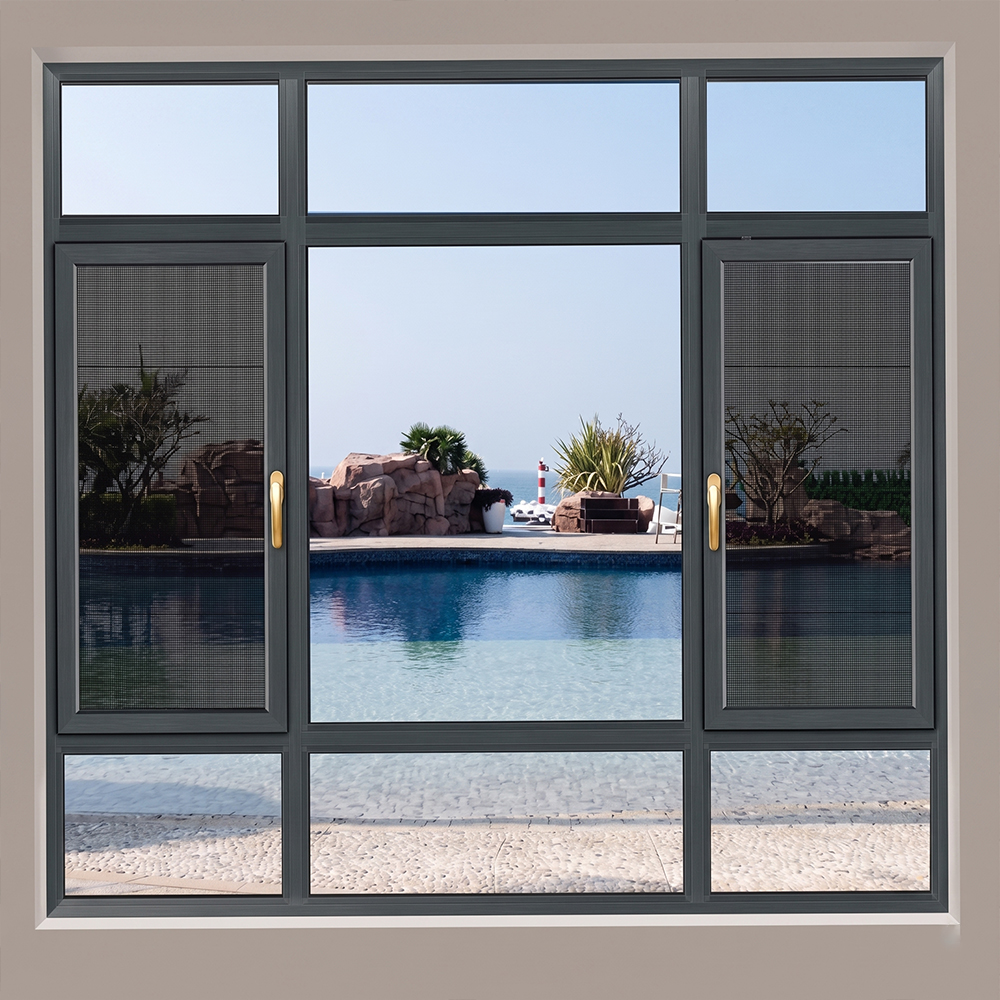 Aluminum Alloy Casement Window System, Unit Window, Aluminum Alloy Sliding Window