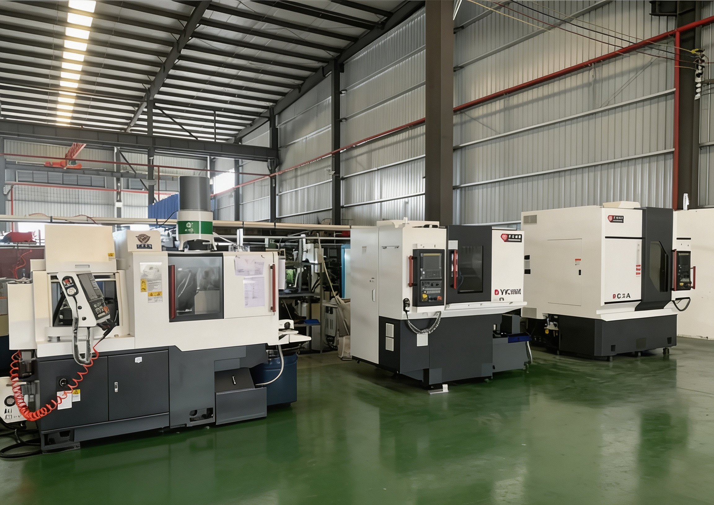 CNC longitudinal automatic lathe