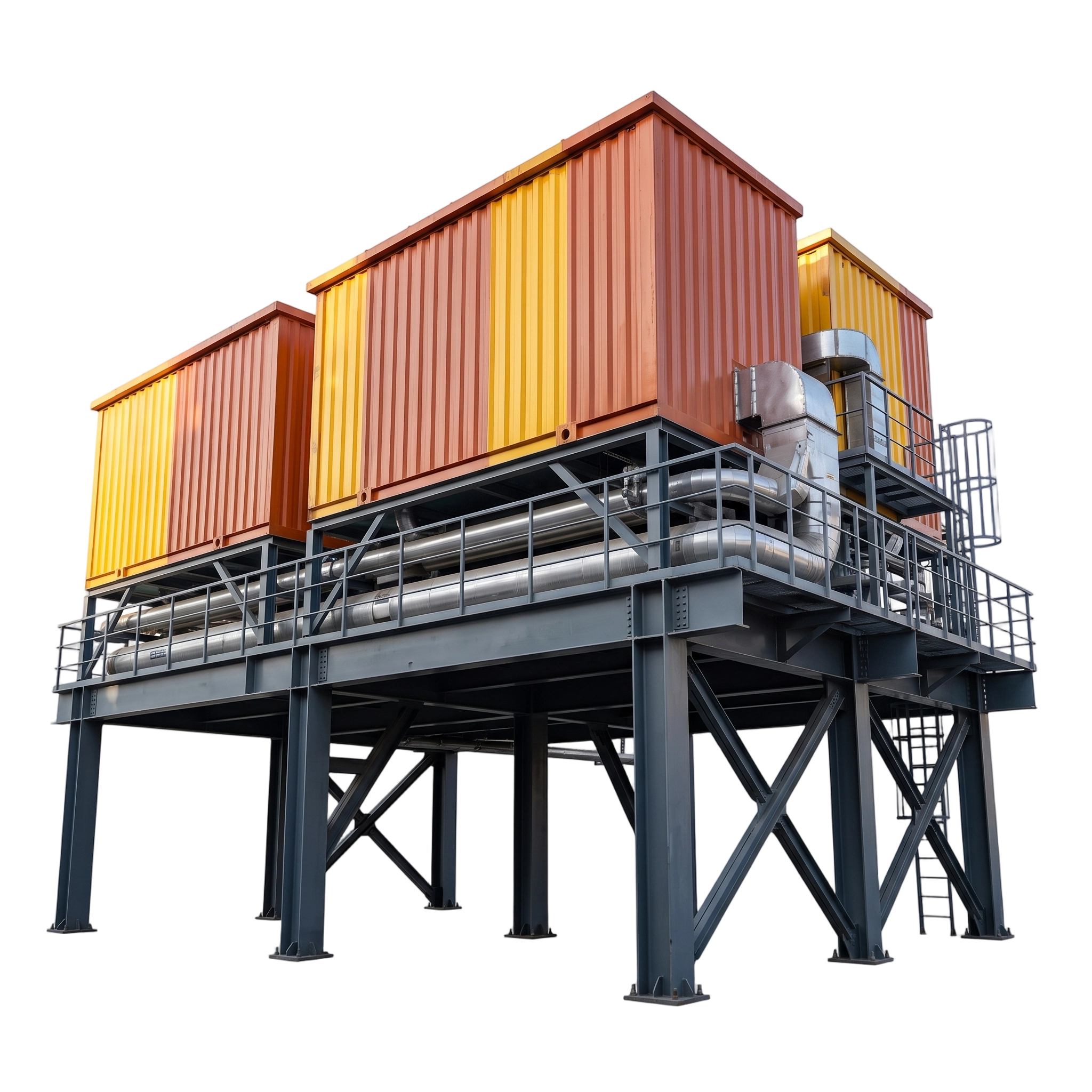 Solution for Container-Assembled Refrigeration Station