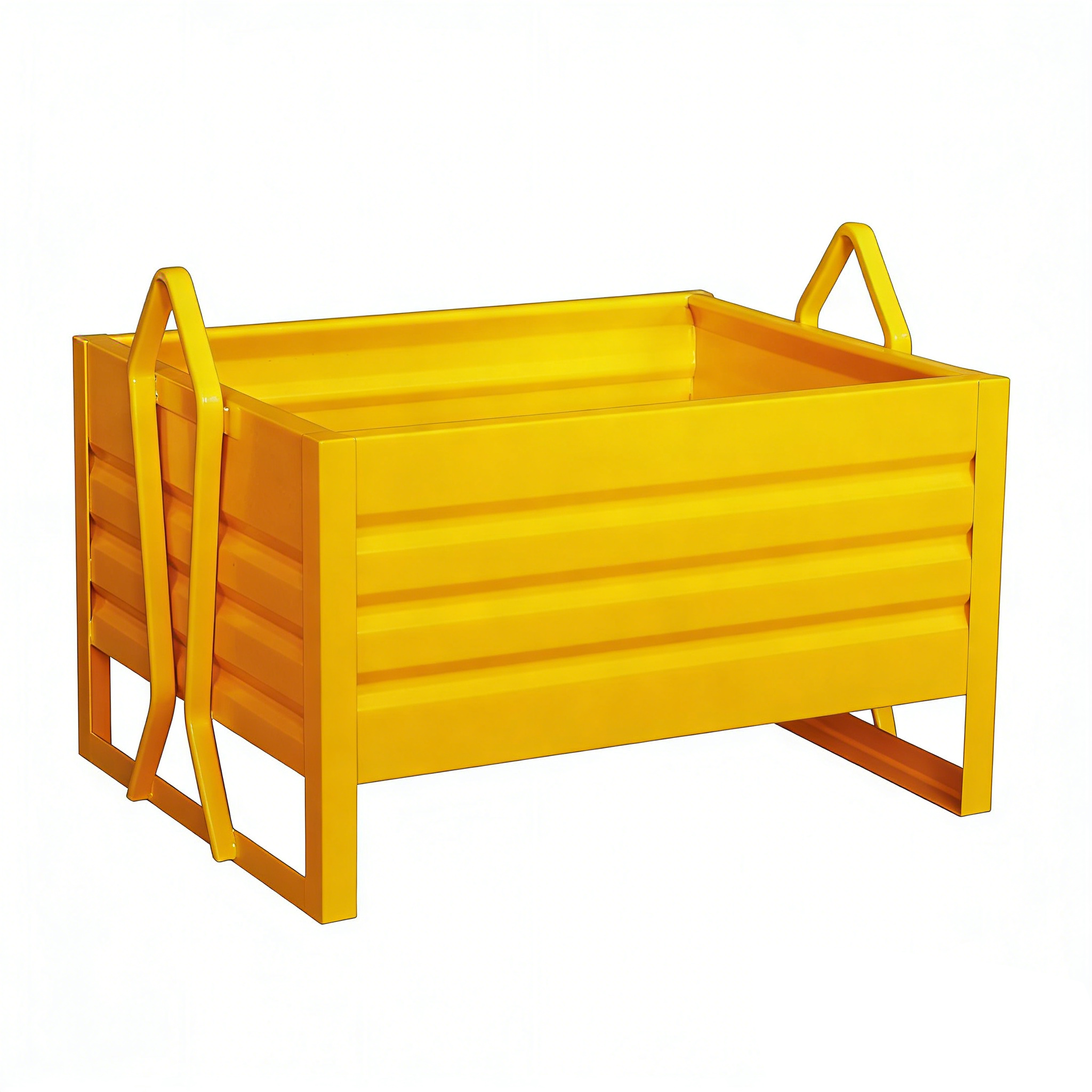 Metal logistics boxes