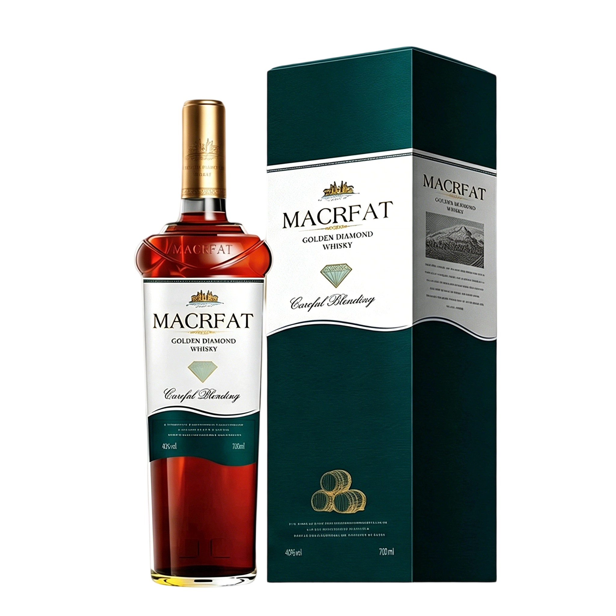 MACRFAT DOUBLE BARREL WHISKY