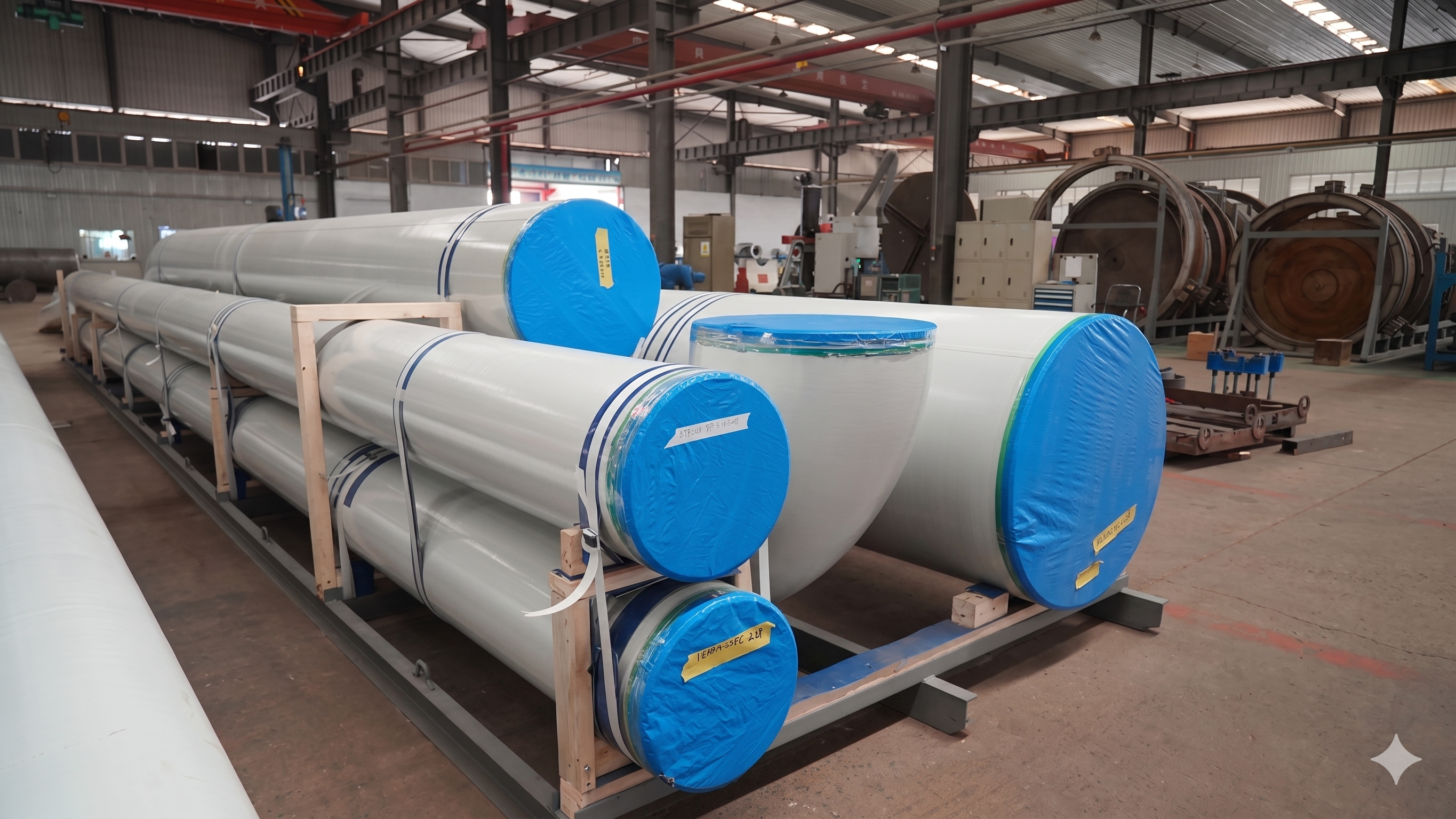 Pre-fabricated pipes complying with PED standard supplied to geothermal power plants in Europe
