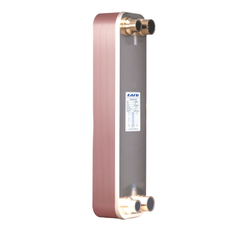 EATB43 2HP Plate Heat Exchanger for Condenser or Evaporator Uses Stainless Steel 316L/304L Water to Freon Cooler/Condenser