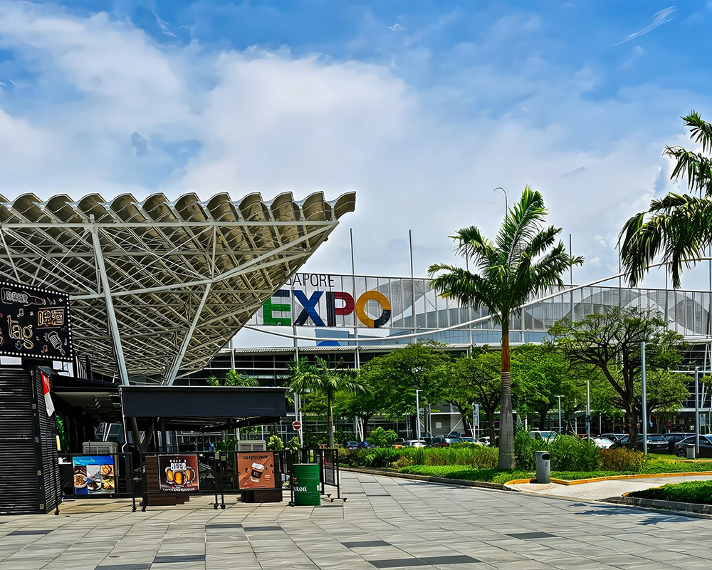 Our company showcased at the Singapore Communications Exhibition