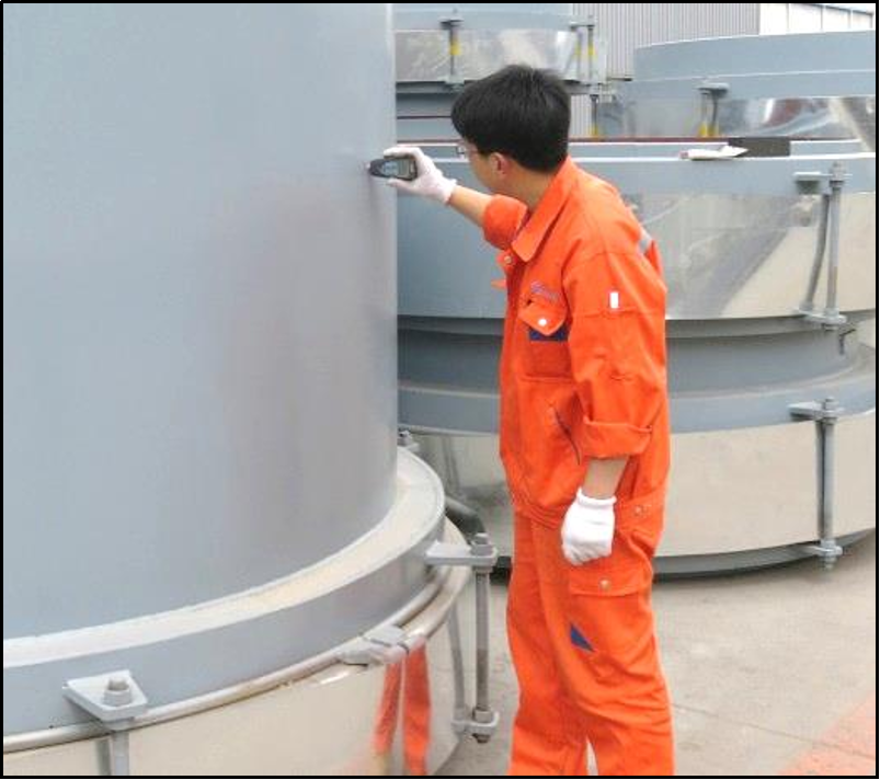 Paint film thickness inspection