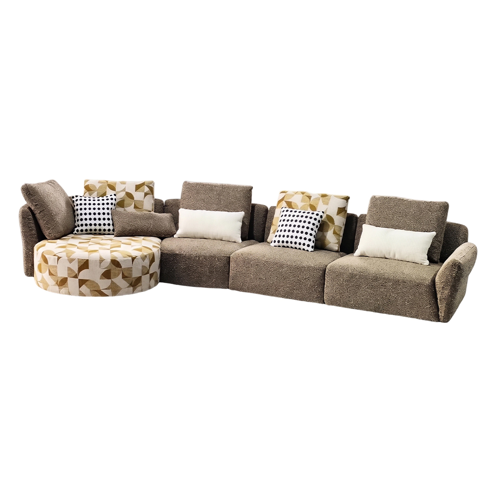 Skin-Friendly Thickened Matte Fabric Sofa