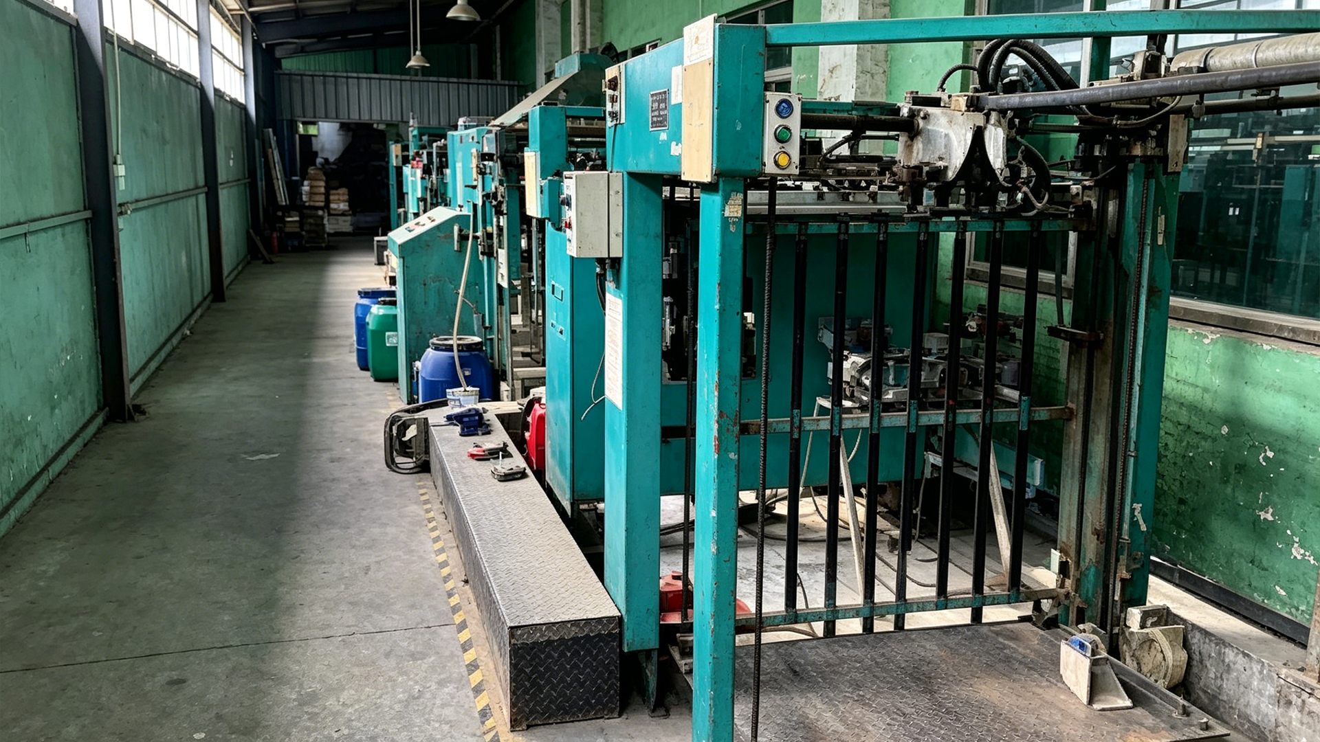 Fully automatic UV coater