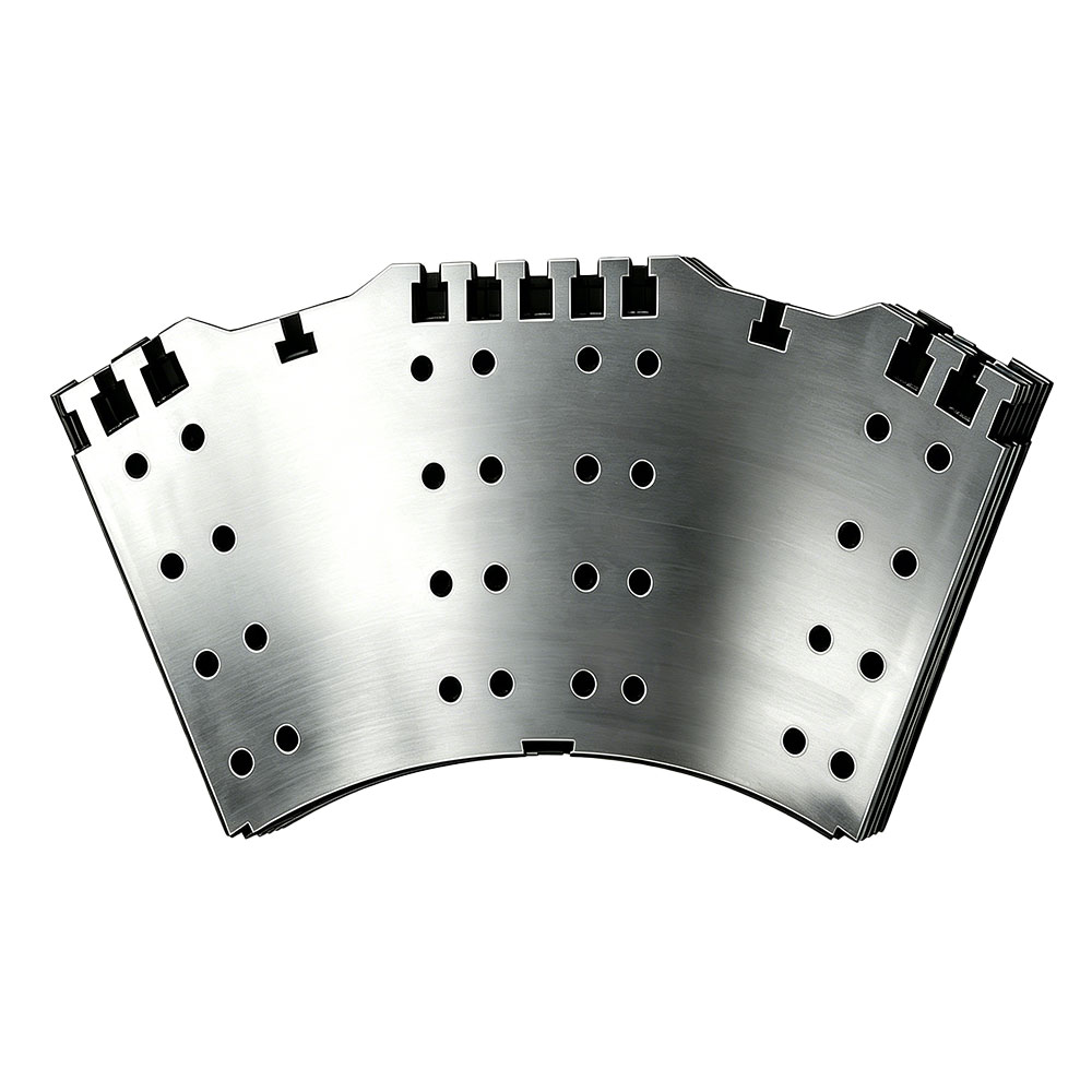 Stator core laminations for hydroelectric generators(including ventilation slot laminations)