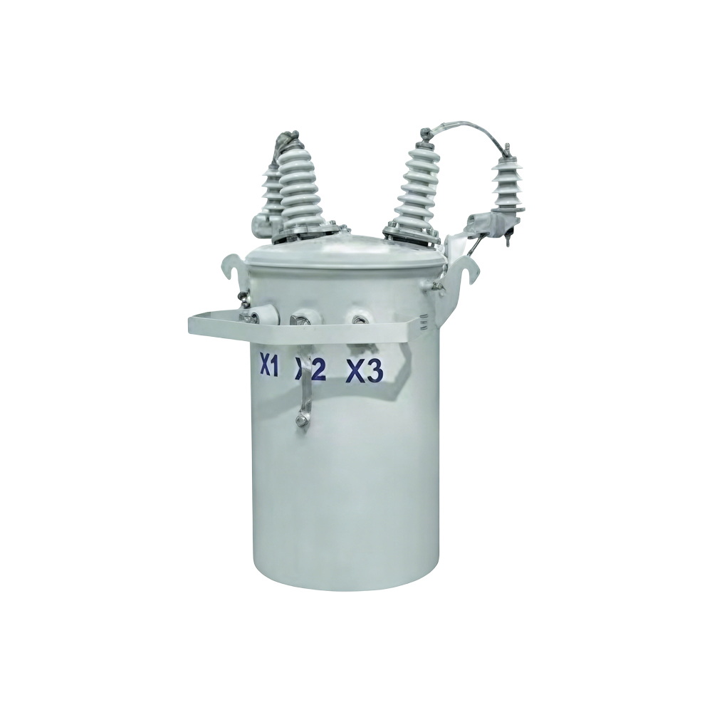 Pole-Mounted Distribution Transformer