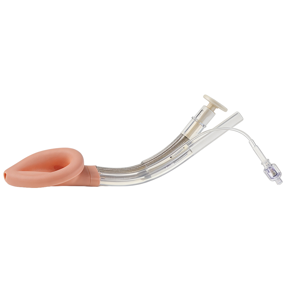 Disposable/Reusable Double Lumen Reinforced silicone LaryngealMaskAirway