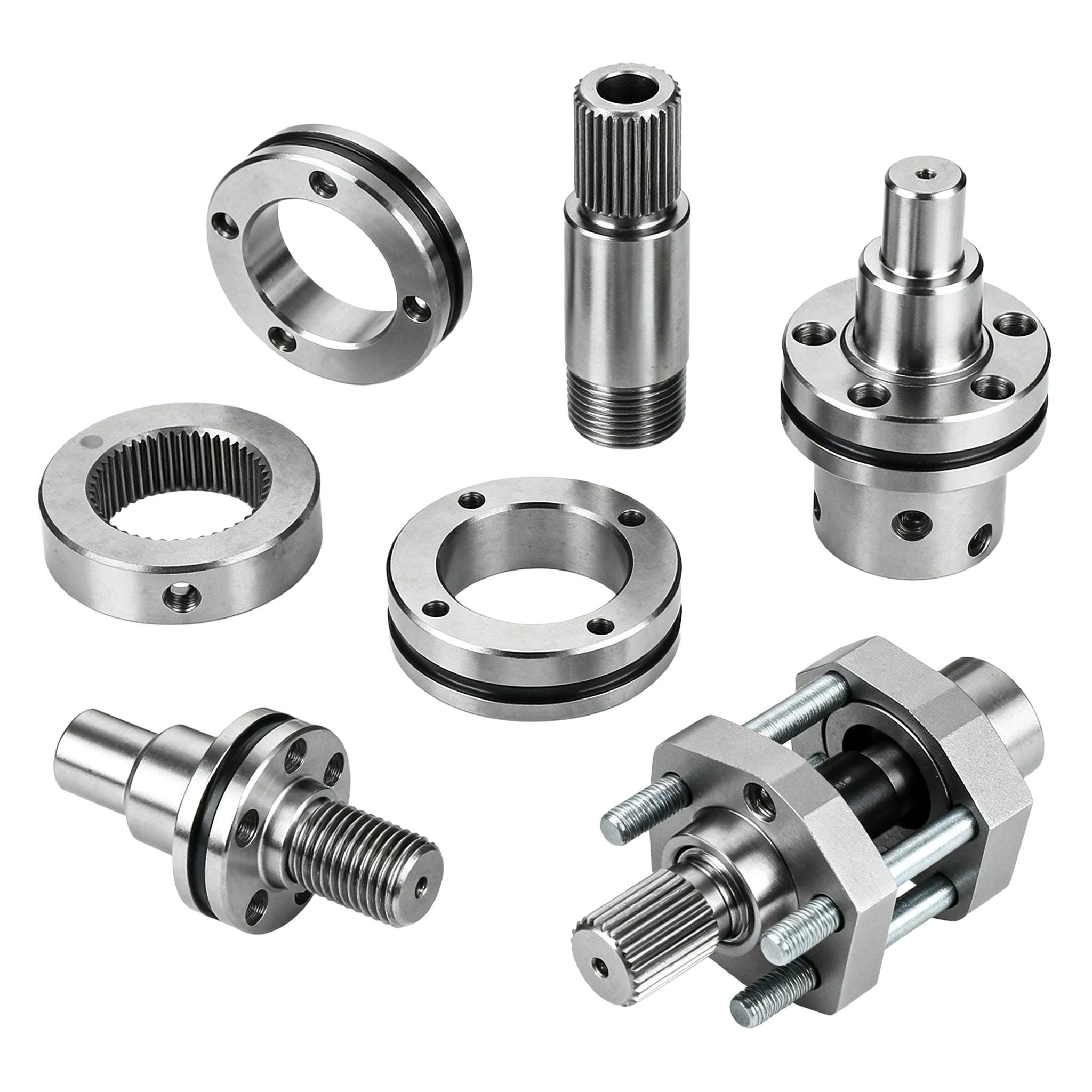 Custom CNC Machining Services for Non-Standard 3d Digital Accessories Aluminum Alloy Hardware Spare Parts Pom