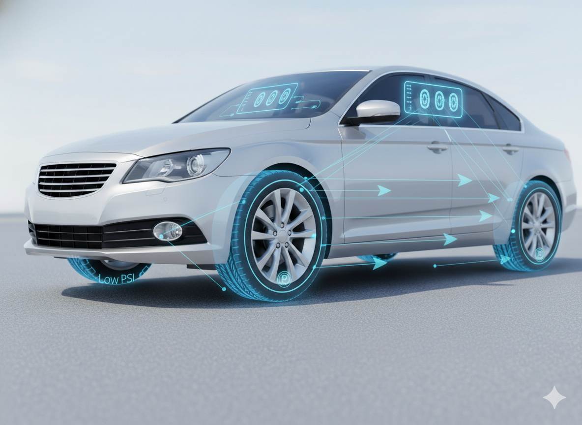 Relationship between tire pressure and power cycle