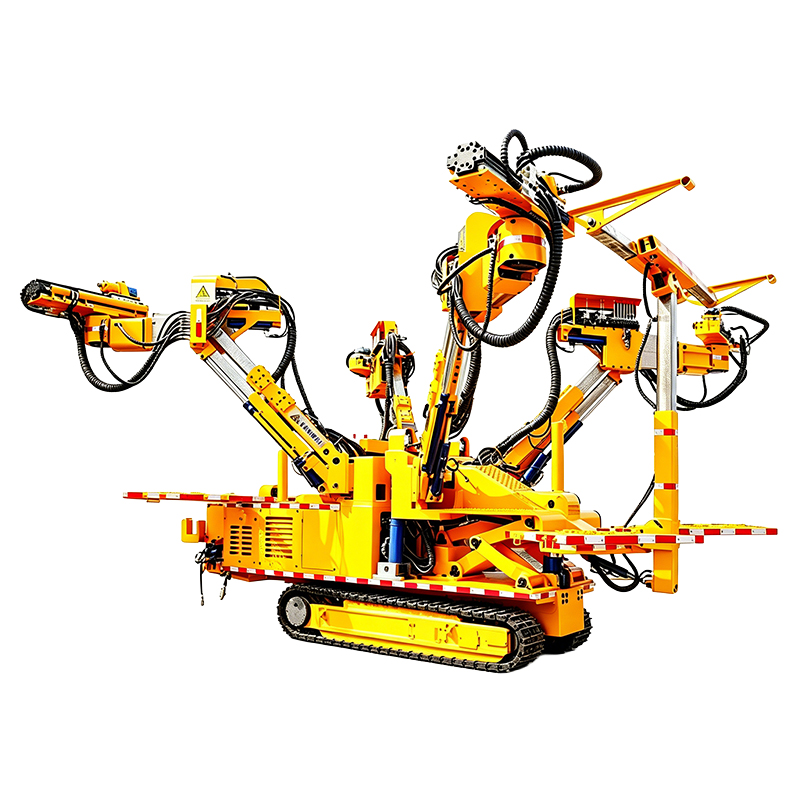 Compact Four-Boom  Roof Bolter