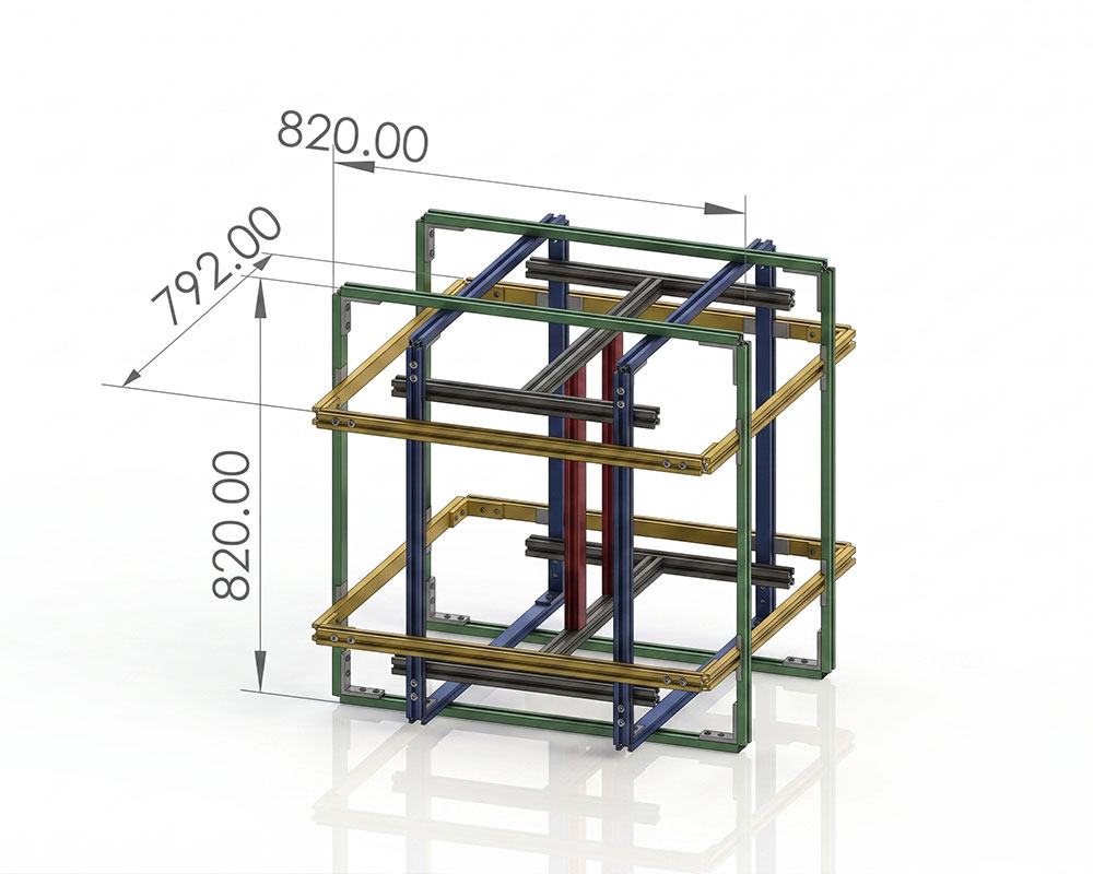 3D Magnetic Field Generation System Device