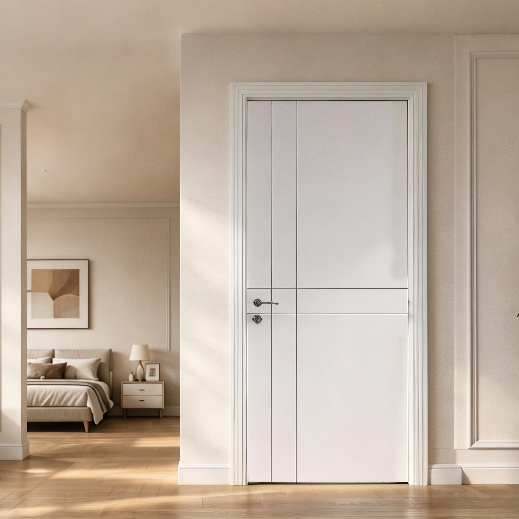 Minimalist line Door