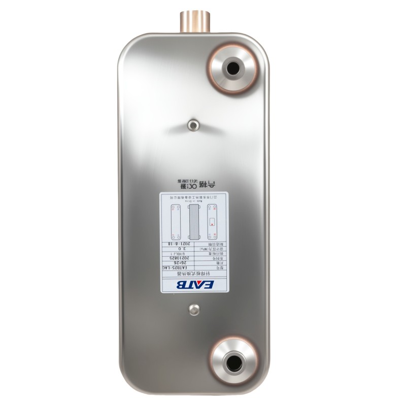 EATB25 Suitable for use in heat pumps, air conditioning units, chillers and similar equipment as evaporators, condensers, etc., and may also be employed for water-to-water heat exchange applications.