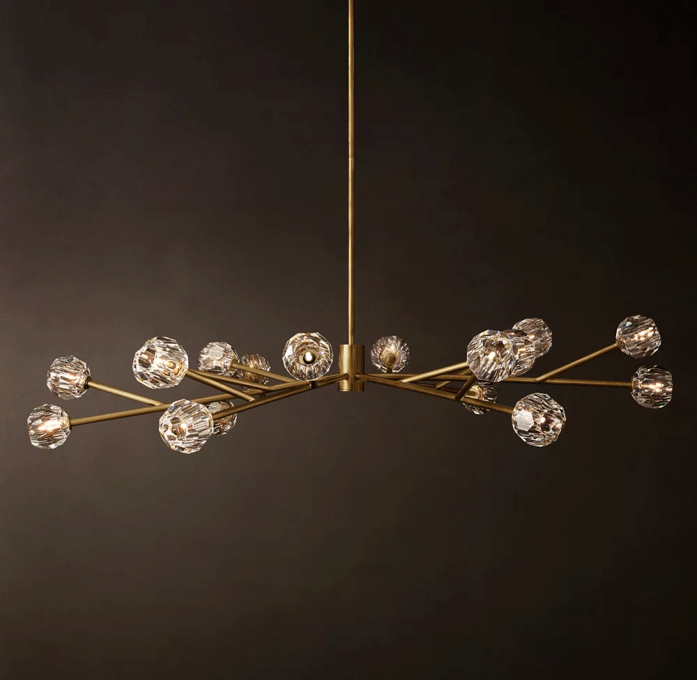 Boule Round Chandelier Dia. 24