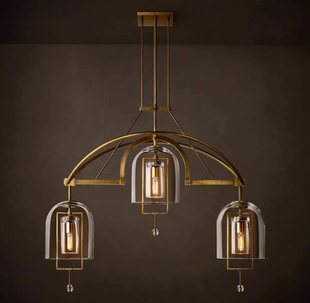 Fulcrum Grand Round Chandelier Dia. 61