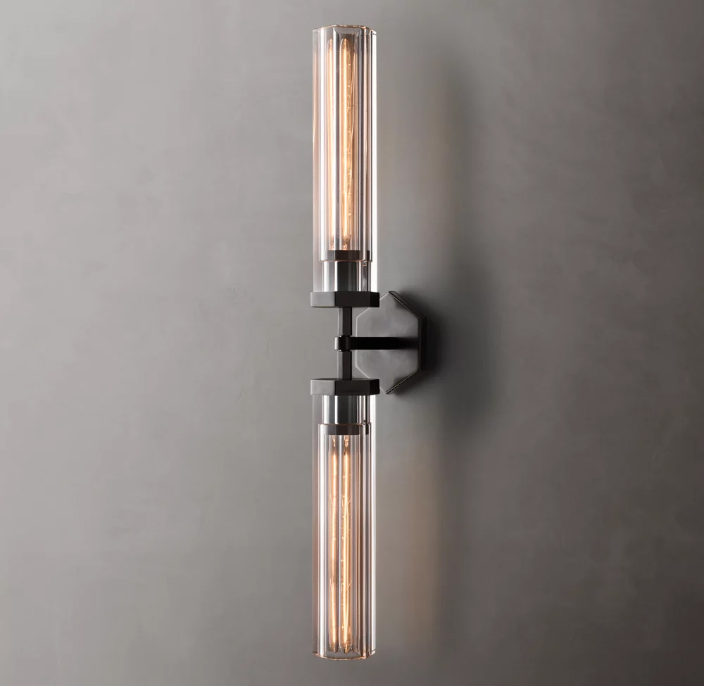 Lambeth Hexagonal Linear Sconce H20