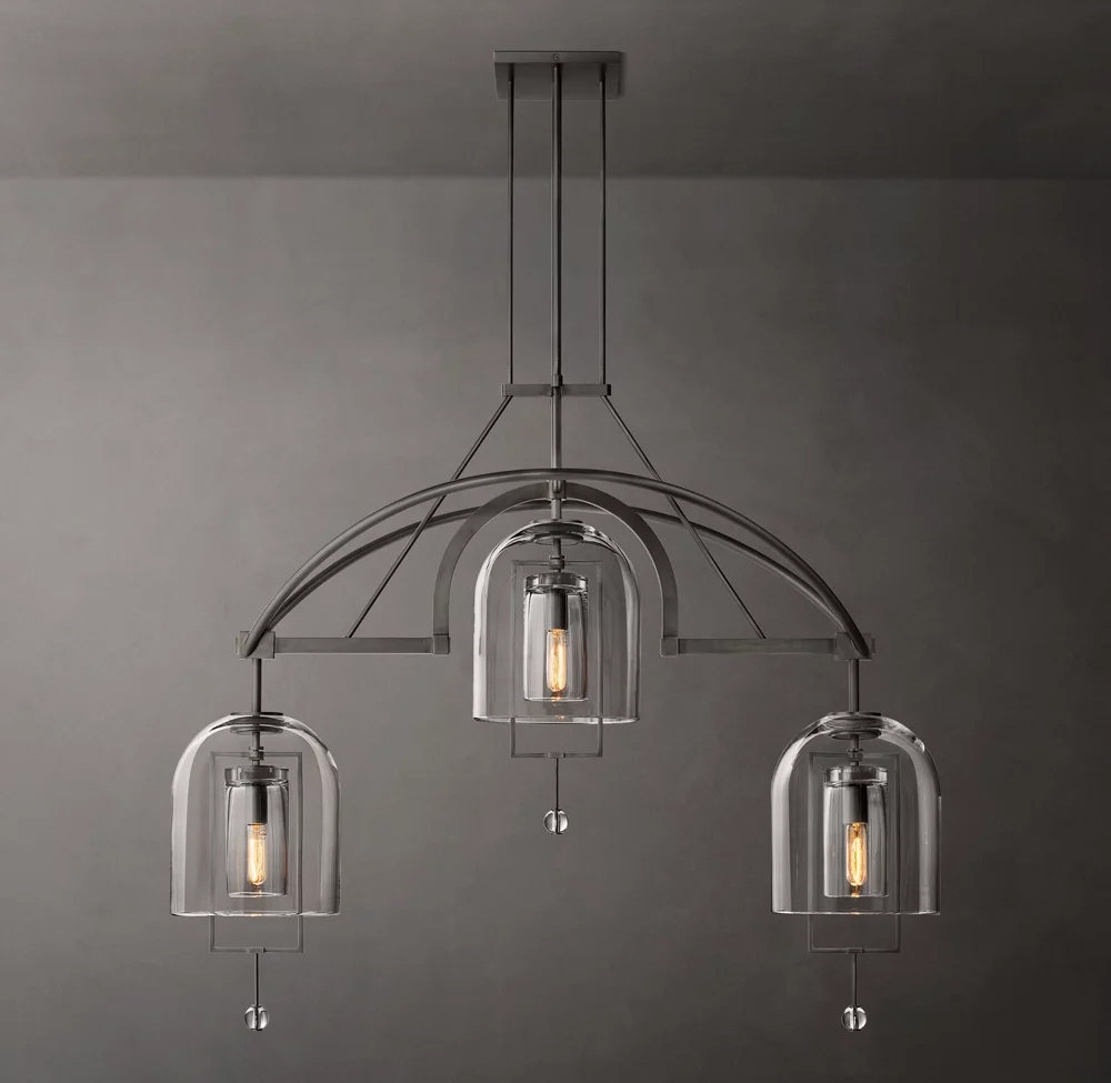 Fulcrum Grand Round Chandelier Dia. 61