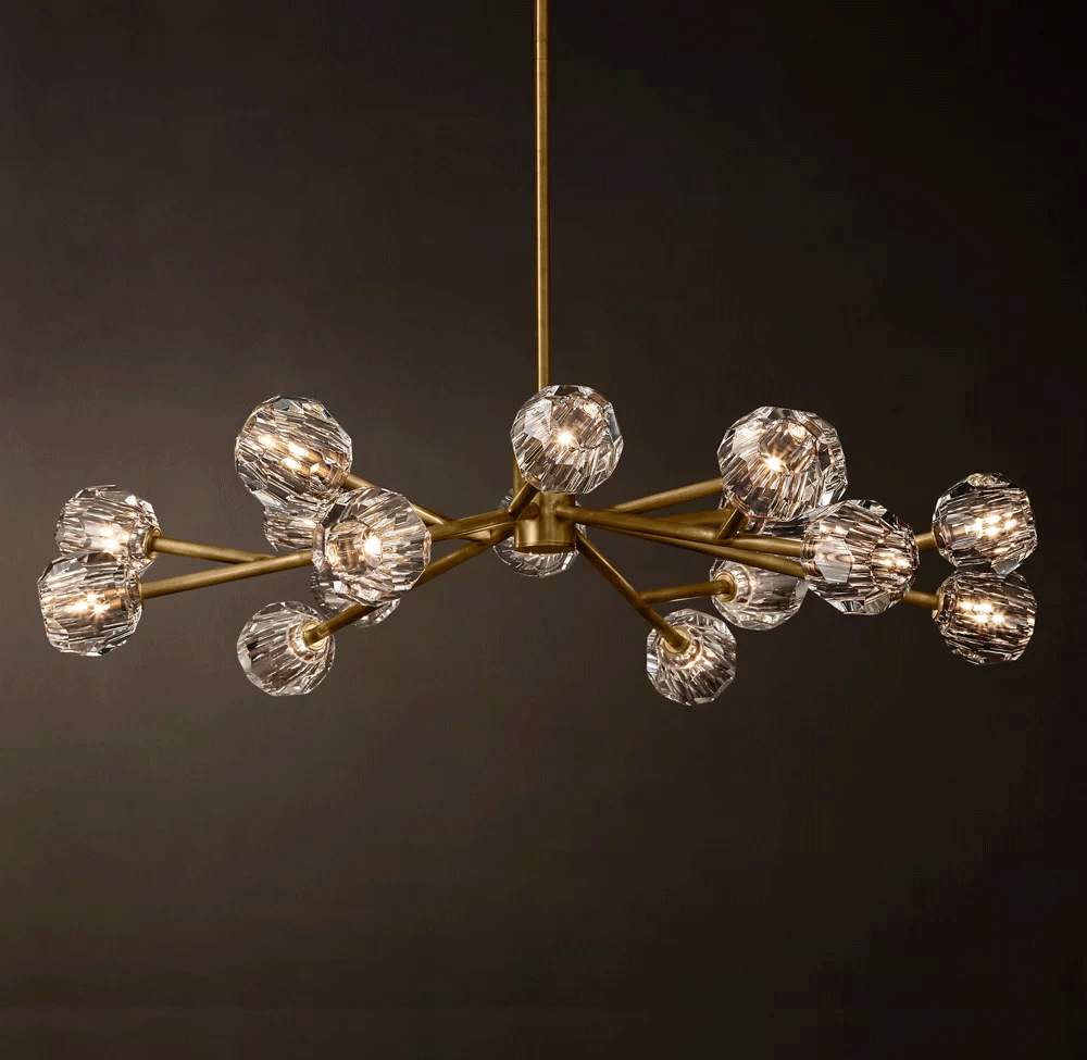 Boule Round Chandelier Dia. 24