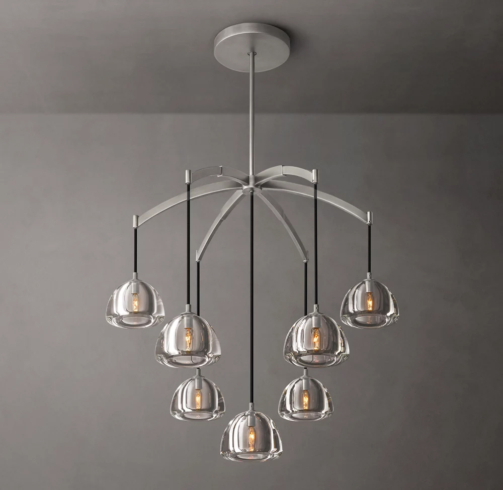 Hemisphere Round Chandelier Dia. 36