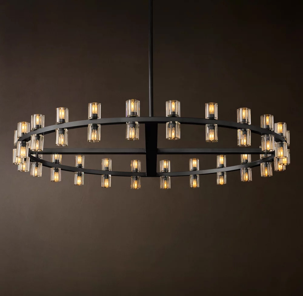 Arcachon Round Chandelier Dia. 36