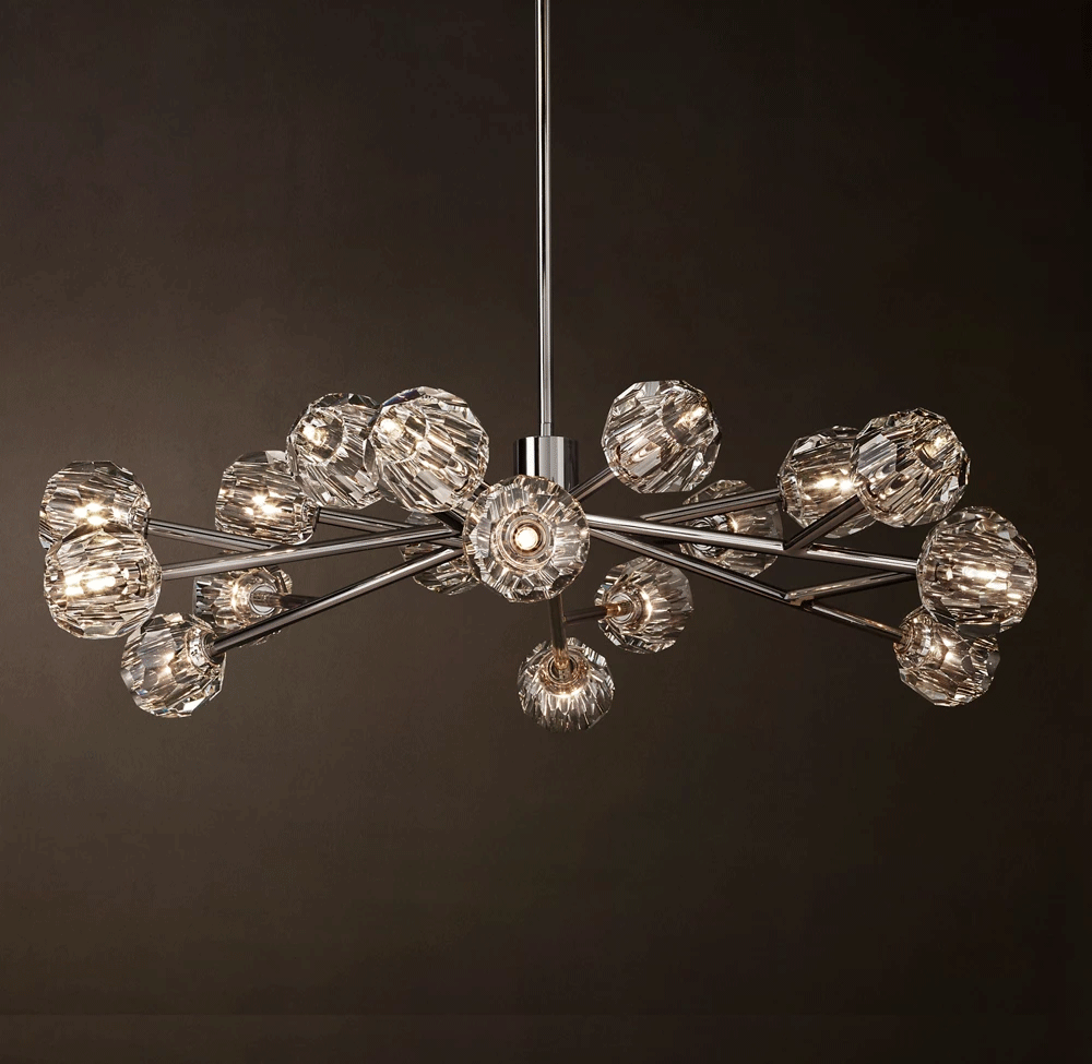 Boule Round Chandelier Dia. 24