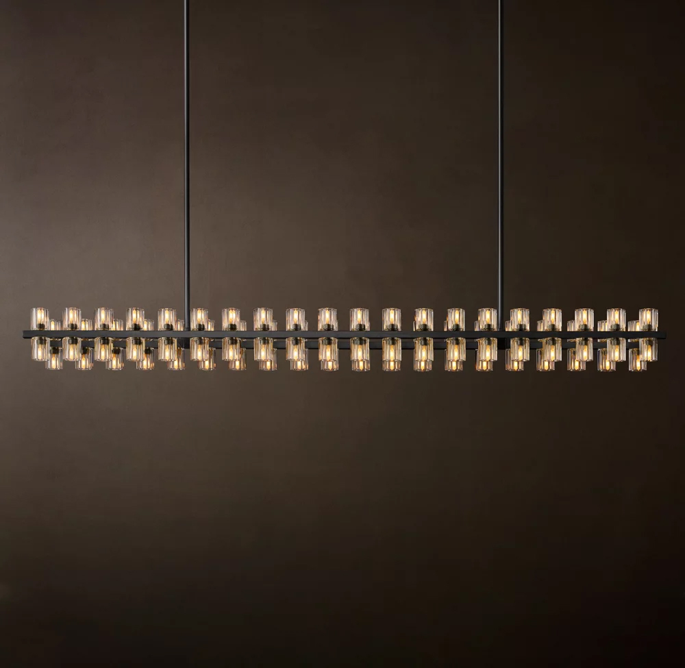 Arcachon Rectangular Chandelier L54