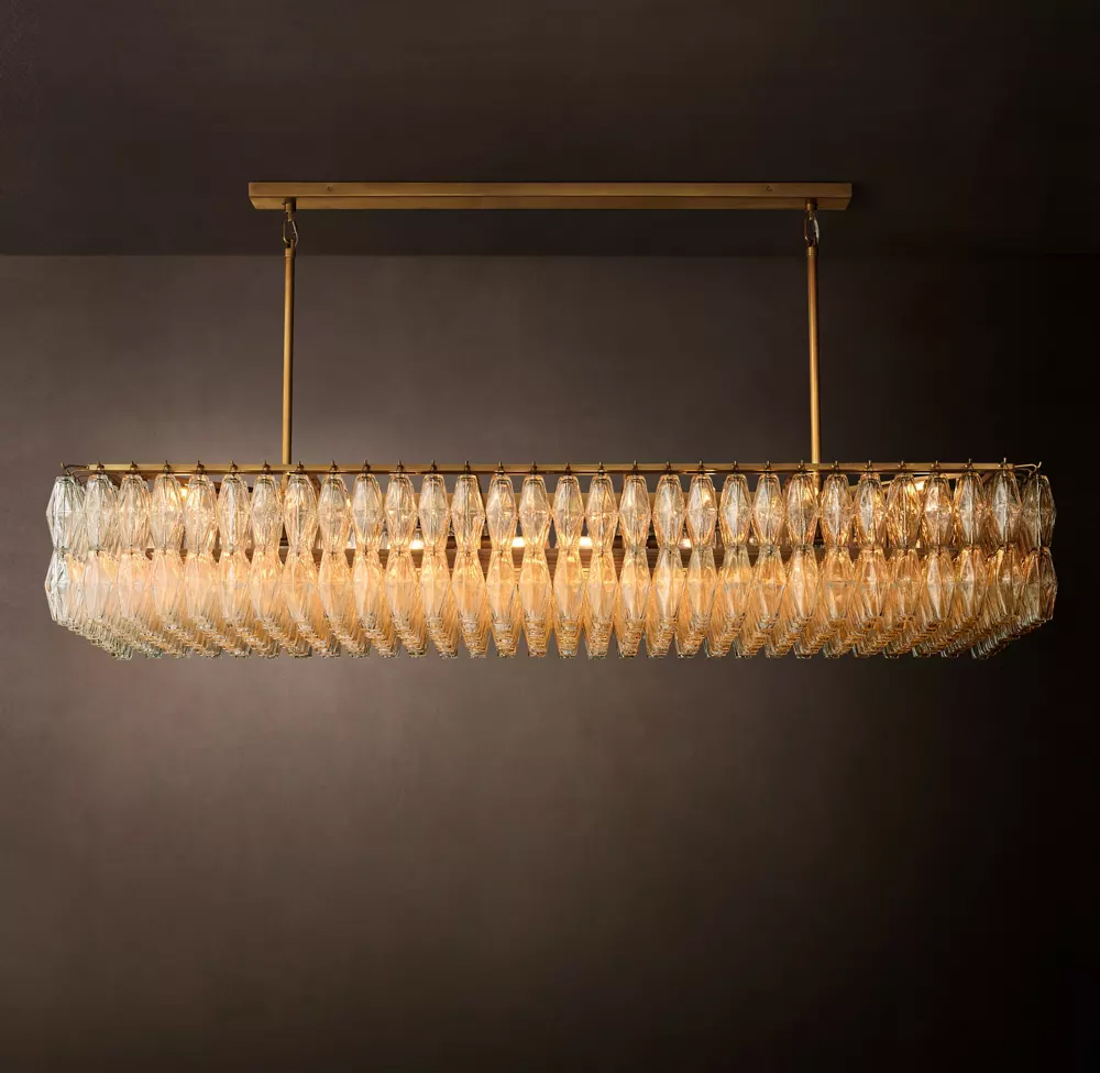 Chiara Rectangular Chandelier L54