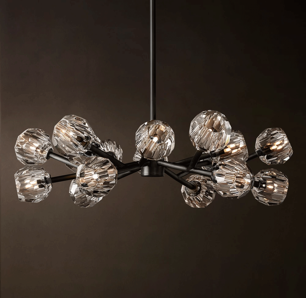 Boule Round Chandelier Dia. 24