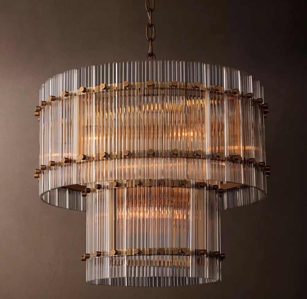 San Marco 2-Tier Round Chandelier Dia. 60