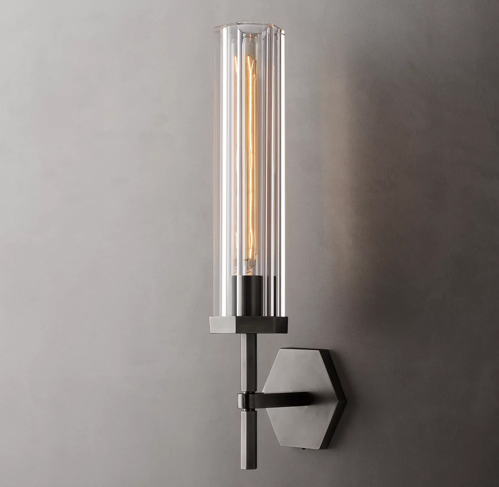 Lambeth Hexagonal Sconce H14