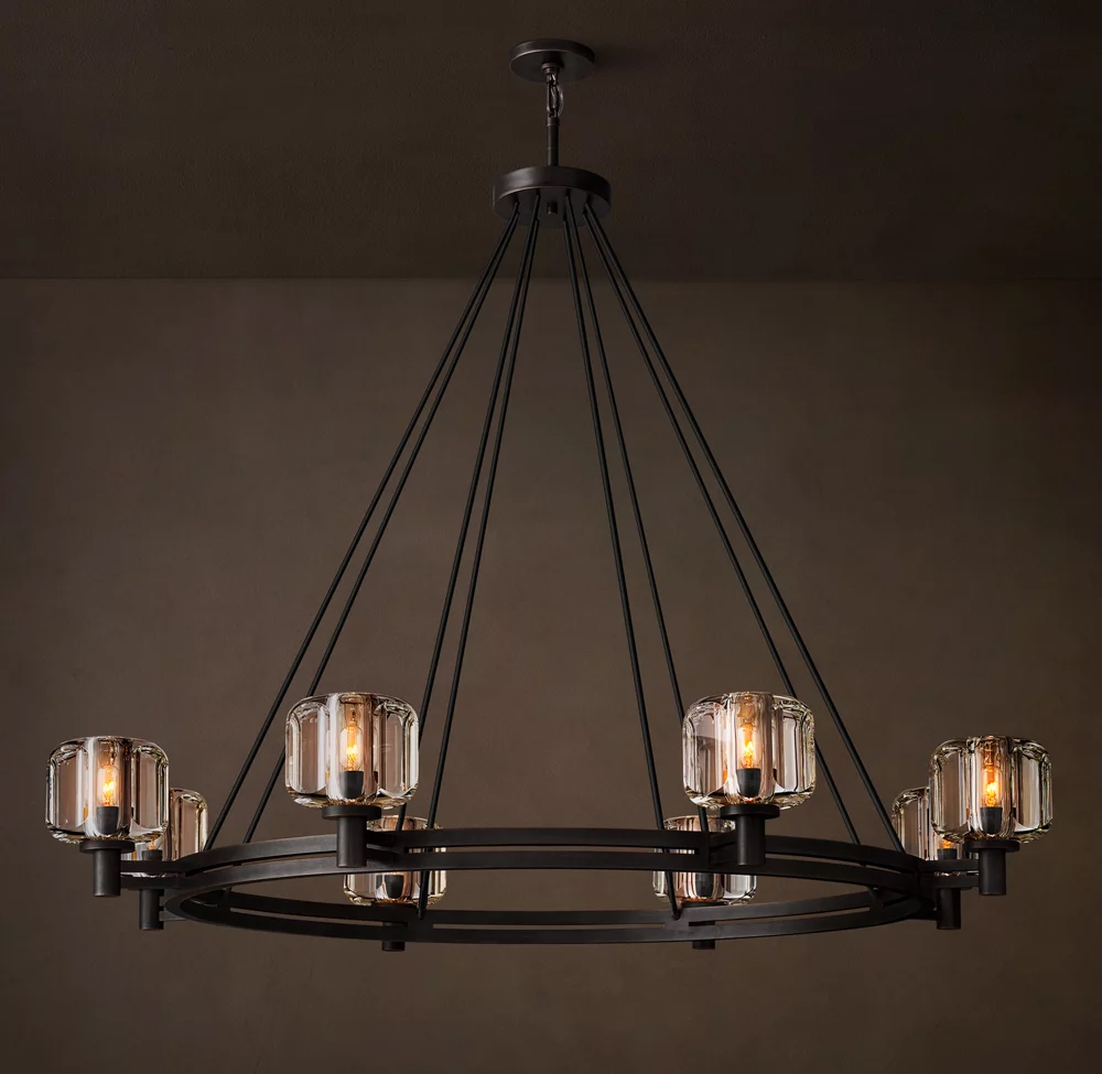 Demaret Round Chandelier Dia. 36