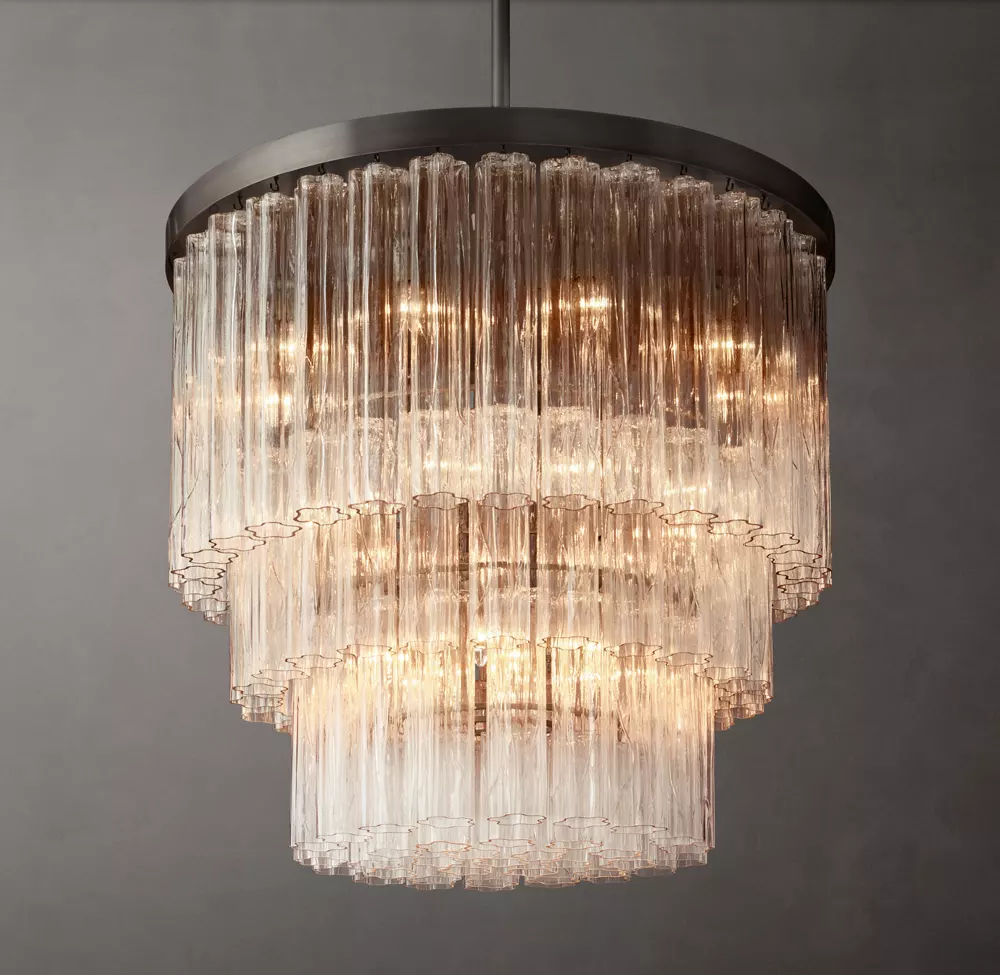 Cielo 3-Tier Round Chandelier Dia. 36