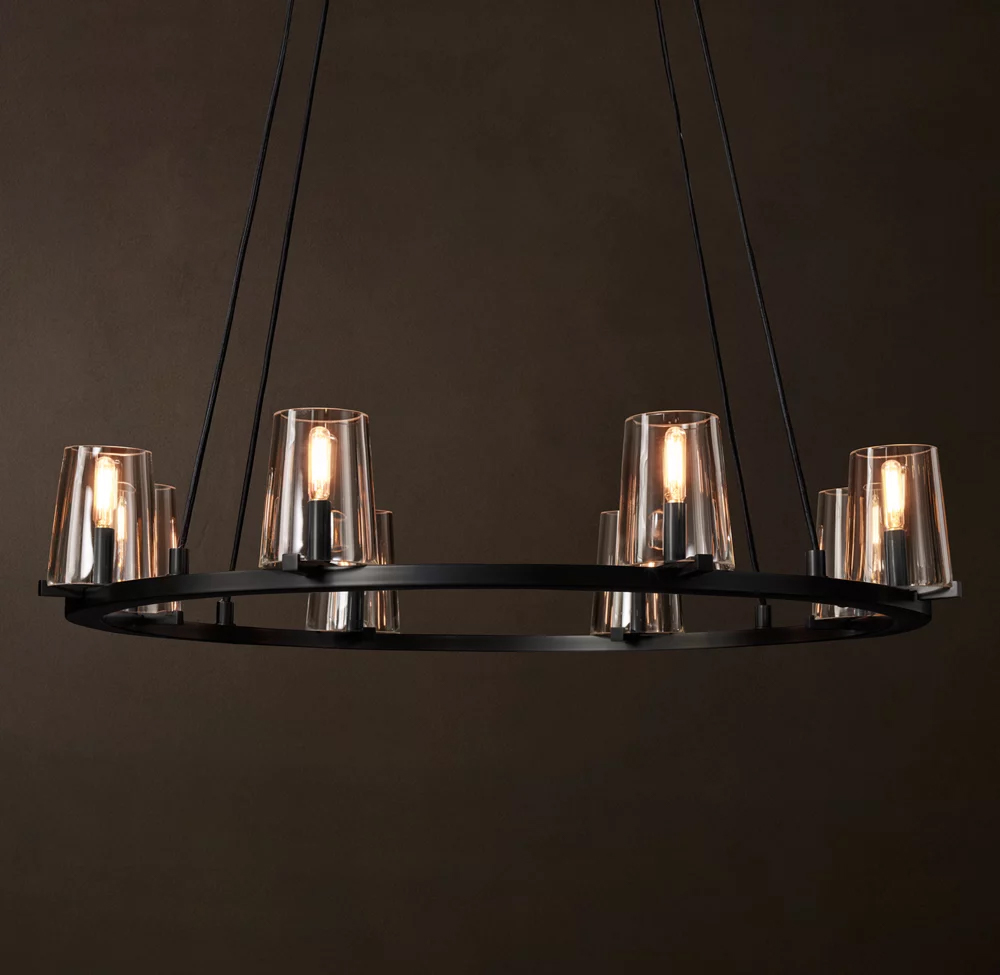 Pauillac Round Chandelier Dia. 36