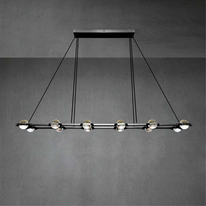 Éclatant Rectangular Chandelier L54