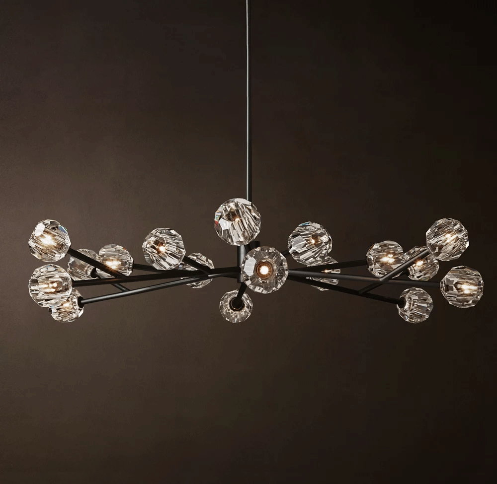 Boule Round Chandelier Dia. 24
