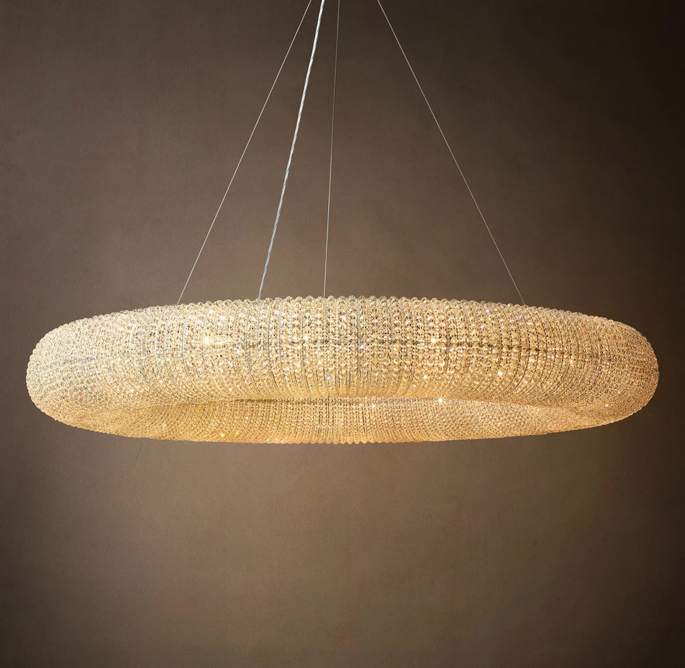 Crystal Halo Ring Chandelier Dia. 59