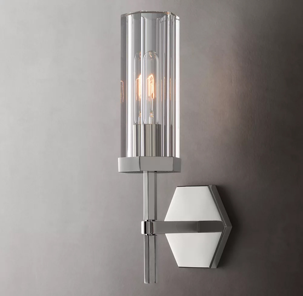 Lambeth Hexagonal Sconce H14